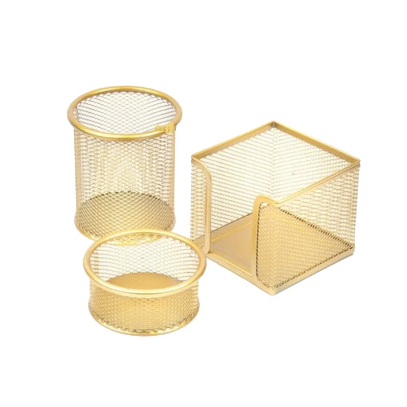 MAS 505 GOLD METAL FİLE 3 LÜ MASA SETİ (Best)