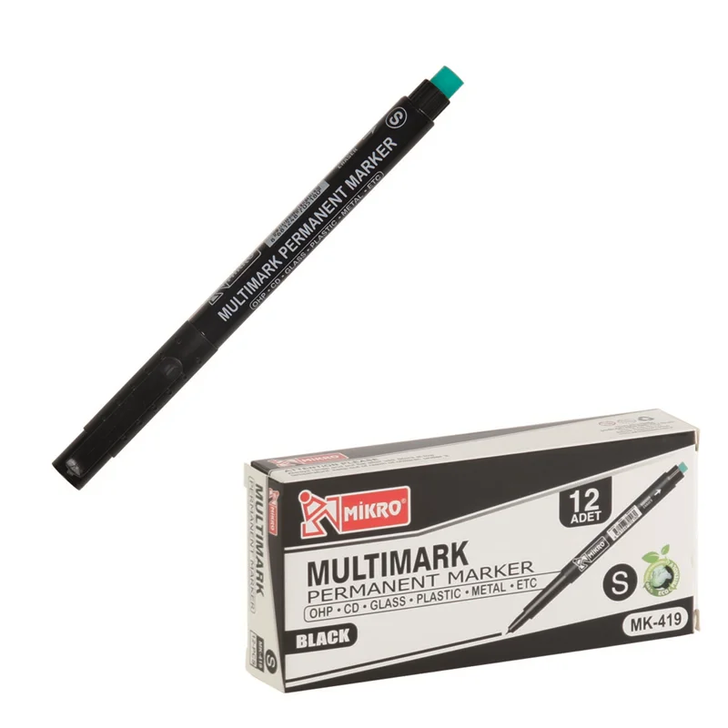 MİKRO MK-419 S SİYAH PERMANENT KALEM (Best)