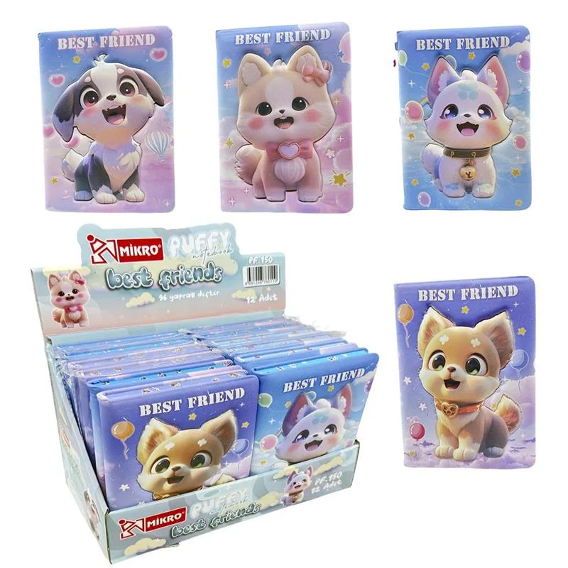 MİKRO PUFFY PF-150 BEST FRIENDS NOT DEFTERİ (Best)