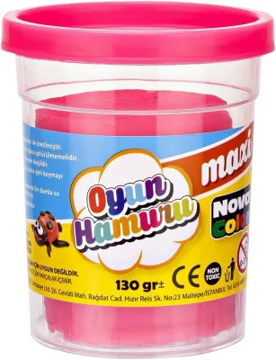 NOVA COLOR MAXİ OYUN HAMURU PEMBE NC-4145
