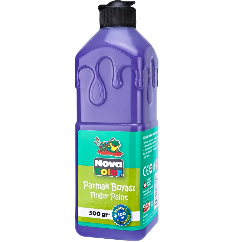 NOVA COLOR PARMAK BOYASI MOR 500 Gr NC-378 (Best)