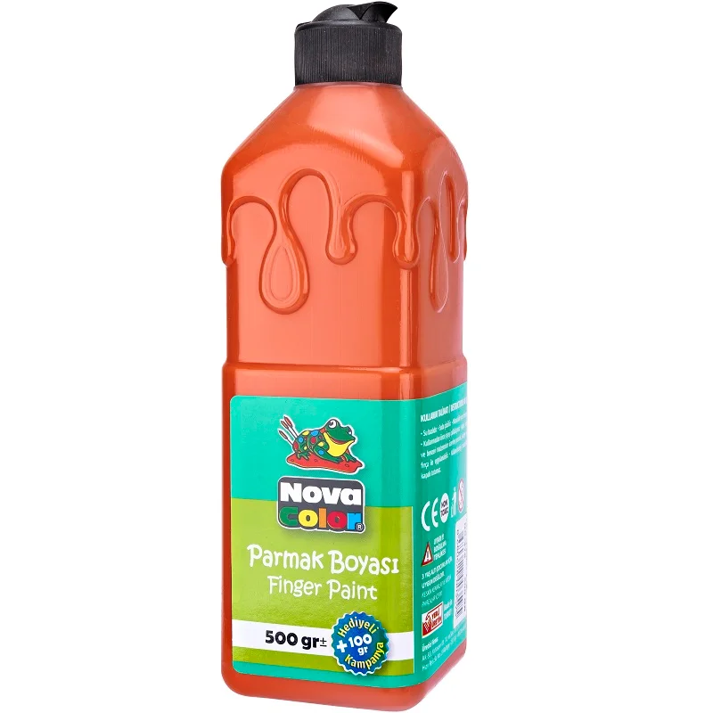 NOVA COLOR PARMAK BOYASI TURUNCU 500 Gr NC-377 (Best)