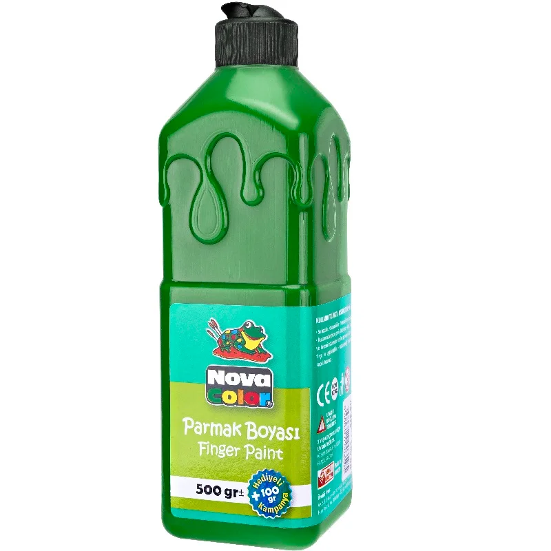 NOVA COLOR PARMAK BOYASI YEŞİL 500 Gr NC-373 (Best)