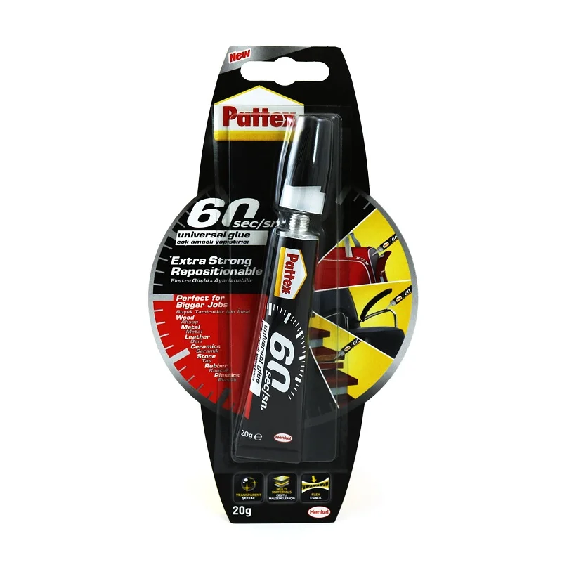 PATTEX 60 SANİYE ÇOK AMAÇLI YAPIŞTIRICI 2903819 (Best)