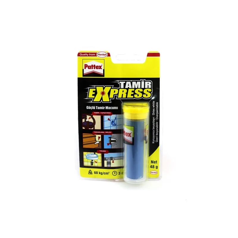 PATTEX TAMİR EXPRESS 48 GR. TAMİR MACUNU 1241088 (Best)