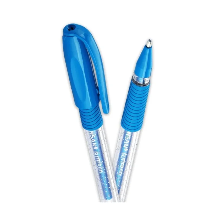 PENSAN GLITTER GEL MAVİ KALEM SİMLİ 22280 (Best)