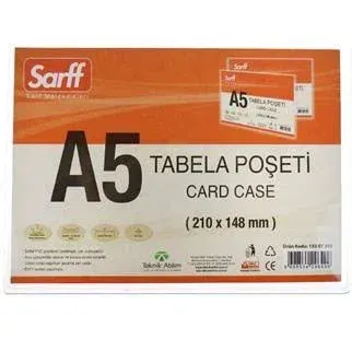 SARFF A5 (210×148.5MM) TABELA POŞETLERİ - 10ADET