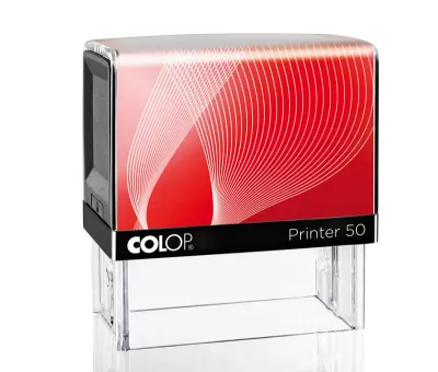 COLOP PRINTER 50 GREEN LINE KIRMIZI KEÇE