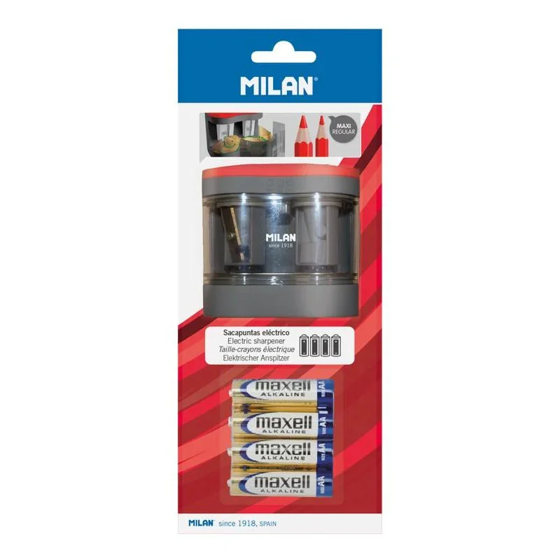 MILAN BWM10278B 1918 MAXI ELEKTRİKLİ MAVİ KALEMTRAŞ BLISTER