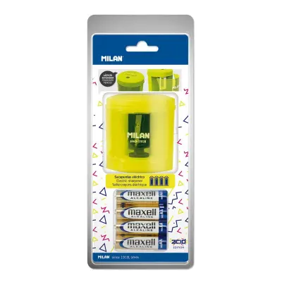 MILAN BWM10375 ELEKTRİKLİ KALEMTRAŞ(ACID) - SARI