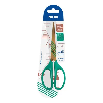 MILAN BWM10425CPGR COPPER YEŞİL OFİS MAKASI 17cm BLİSTER