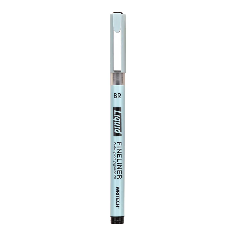 WRITECH W-704 LIQUID FINELINER BRUSH KALEM - 12'Lİ KUTU