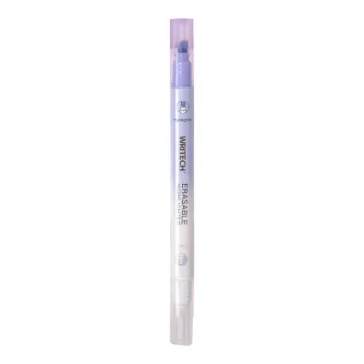 WRITECH W-822 SİLİNEBİLİR FOSFORLU KALEM PASTEL LİLA - 12'Lİ KUTU