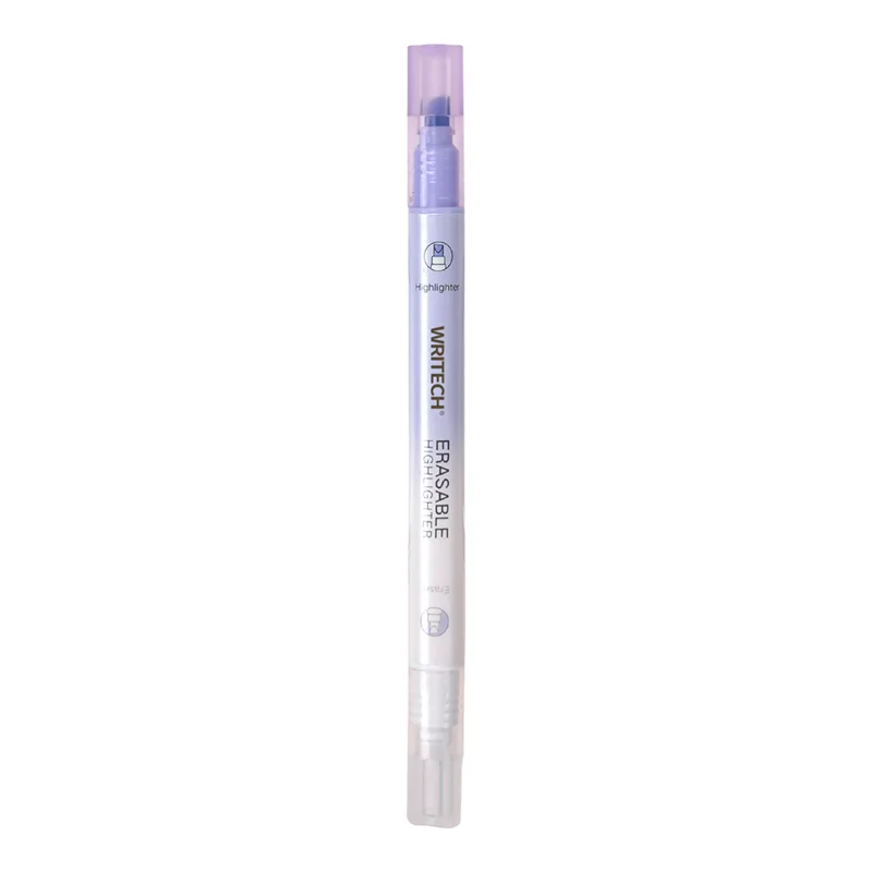 WRITECH W-822 SİLİNEBİLİR FOSFORLU KALEM PASTEL LİLA - 12'Lİ KUTU