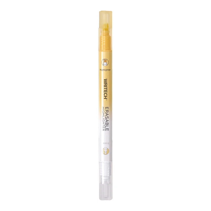 WRITECH W-822 SİLİNEBİLİR FOSFORLU KALEM PASTEL GINKO SARI - 12'Lİ KUTU