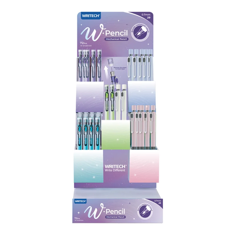 WRITECH W-514 0,7MM VERSATİL KALEM - 72'Lİ DISPLAY