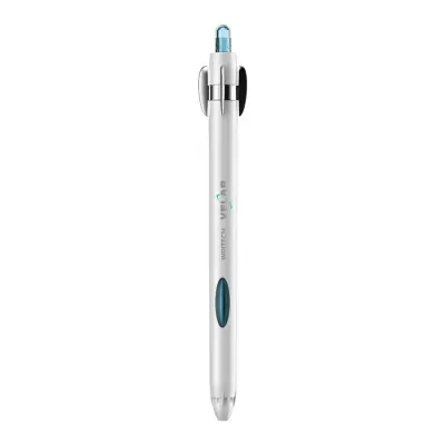WRITECH W-0201 SPACE UP VELAR 0,7MM OPAK BEYAZ GÖVDE MAVİ JEL KALEM - 12'Lİ KUTU