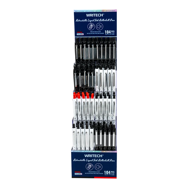 WRITECH W-994 0,5MM BASMALI ROLLER KALEM - 104'LÜ STAND