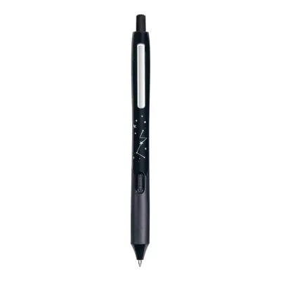 WRITECH W-994 0,5MM BASMALI ROLLER KALEM SİYAH GÖVDE -12'Lİ KUTU