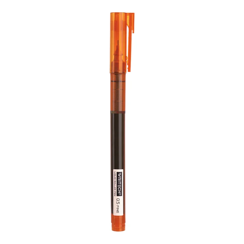 WRITECH W-904 LIQUID ROLLER 0,5MM KALEM AMBER - 12'Lİ KUTU