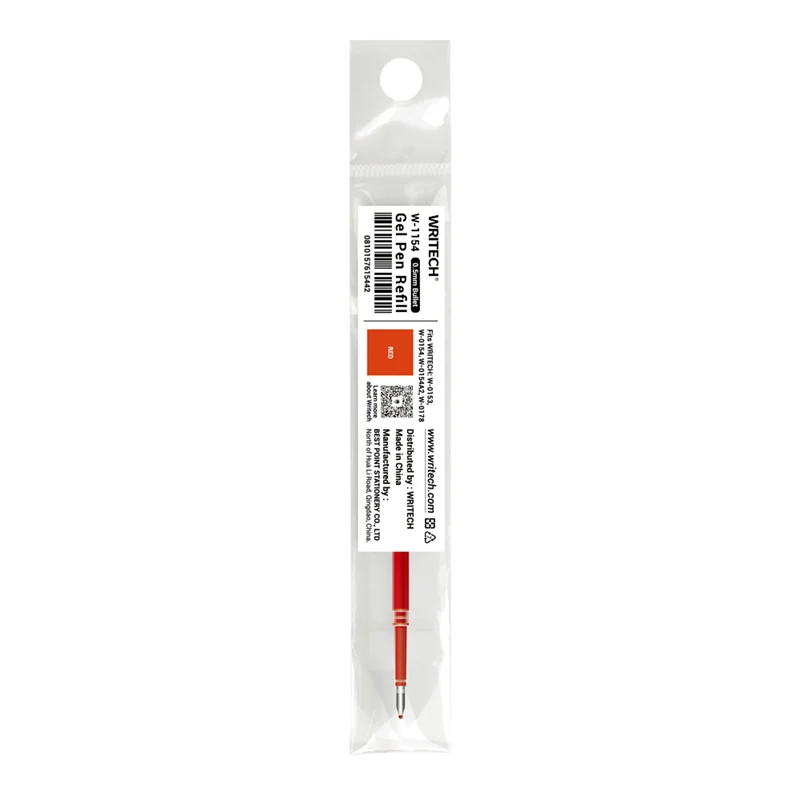 WRITECH W-1154 JEL KALEM KIRMIZI REFILL (W0154-W0154A2-W0178)