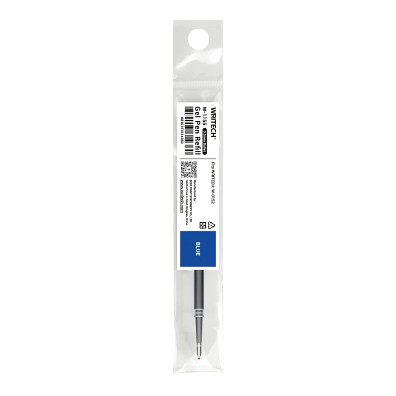 WRITECH W-1155 JEL KALEM MAVİ REFILL (W0152-W0155)