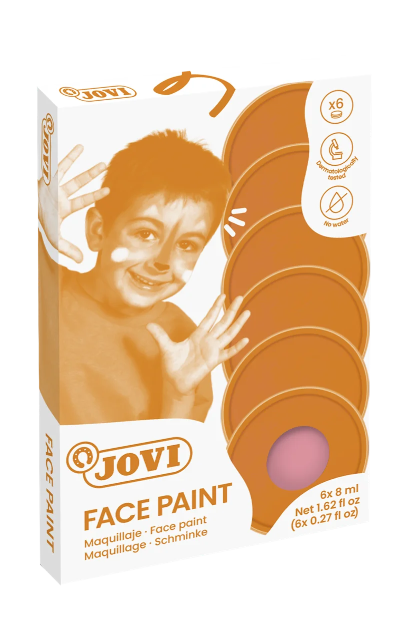 JOVI 171U KREM YÜZ BOYASI 8ML PEMBE - 6'LI KUTU