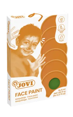 JOVI 171U KREM YÜZ BOYASI 8ML YEŞİL - 6'LI KUTU