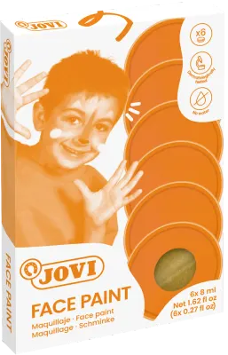 JOVI 171U KREM YÜZ BOYASI 8ML ALTIN - 6'LI KUTU