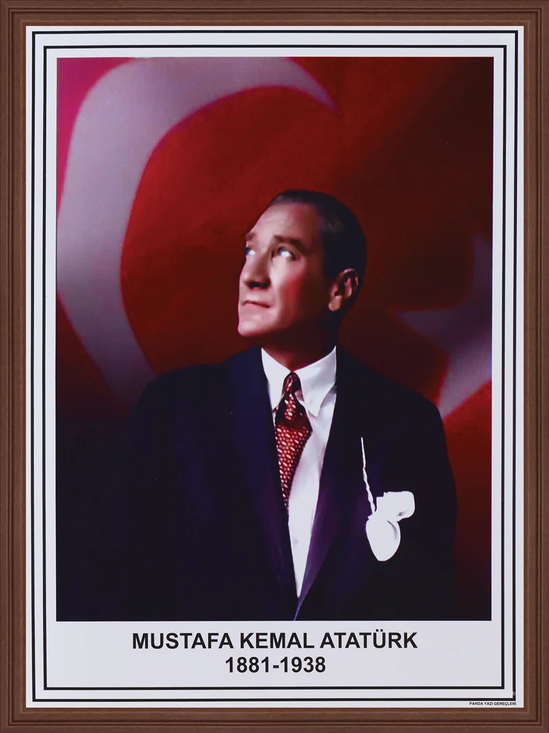 PANDA EĞİTİM ATATÜRK PORTRESİ MDF ÇERÇEVE 50x70 PAN 408