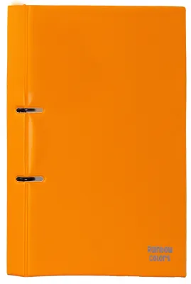 ÖNDER HALKALI DOSYA 2 HALKA PVC RAINBOW COLORS TURUNCU 121-18