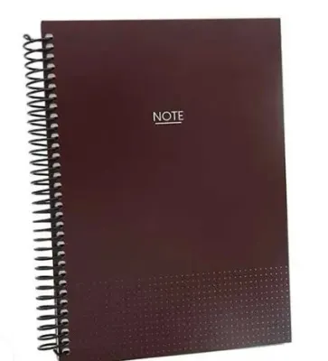 DİLMAN DEFTER NOTE SPİRALLİ SERT KAPAK 17x24 120 YP ÇİZGİLİ 2268