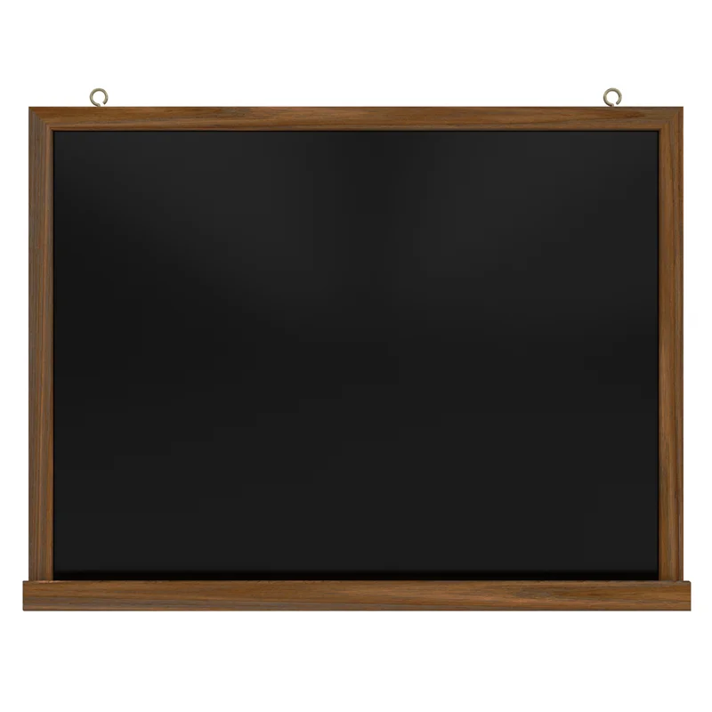 PANDA YAZI TAHTASI DUVARA MONTE NOSTALJİ SERİSİ 90x120 SİYAH PAN 305