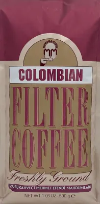 MEHMET EFENDİ FİLTRE KAHVE COLOMBIAN   500g