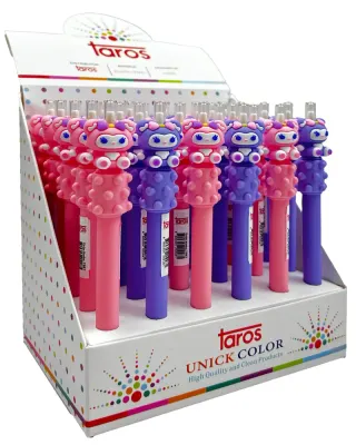 UNICK COLOR SONSUZ KALEM PEMBE KEDİ 30 LU 7987