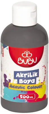 BU-BU AKRİLİK BOYA 500 GR. MET.GÜMÜŞ BUBU-AKR031