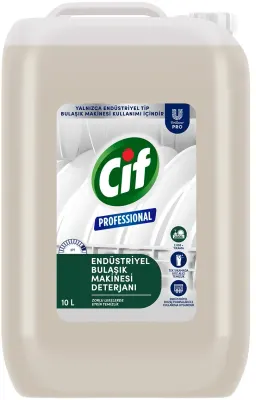 CİF PROFESSIONAL ENDÜSTRİYEL BULAŞIK MAKİNESİ DETERJANI 10L 69654160