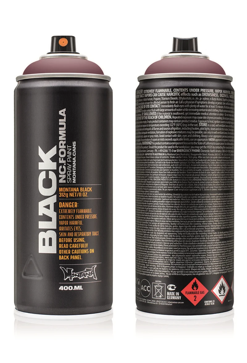 MONTANA BLACK SPREY BOYA 400 ML AMETHYST BLK4290 MO-352041