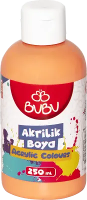 BU-BU AKRİLİK BOYA 250 GR. TURUNCU BUBU-AKR009
