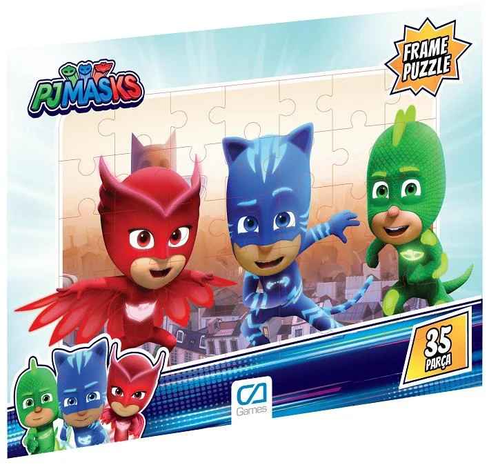 CA GAMES PUZZLE 35 PARÇA PJMASKS FRAME 5191-5192