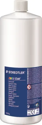STAEDTLER TEMPERA BOYA NORIS CLUP 1000 ML OPAK BEYAZ 8856-0
