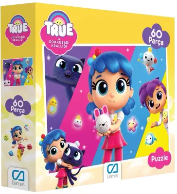 CA GAMES PUZZLE 60 PARÇA TRUE CA.5198