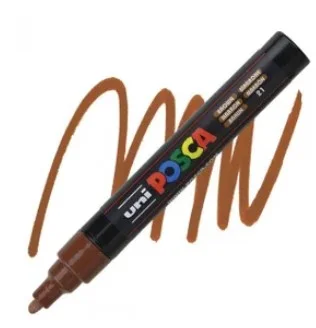 UNİ POSTER MARKÖRÜ POSCA PC-5M 1.8-2.5 KAKAO KAHVE