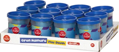 PASİF BU-BU OYUN HAMURU TEK RENK MAVİ 125 GR. BUBU-OH0029
