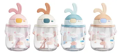 SHOTAY MATARA TRITAN  600 ML RABBIT (4 ASS.) SHT-ST-7008