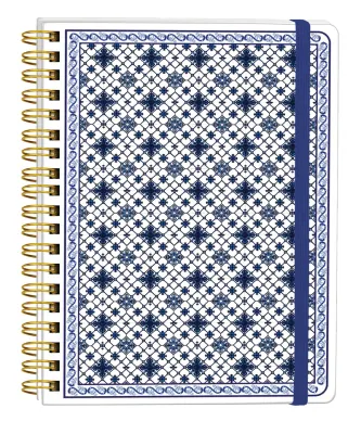 VJ DEFTER SERT KAPAK SPİRALLİ 17x24 Cm. 90 Gr. 96 YP. NOKTALI 123-0059