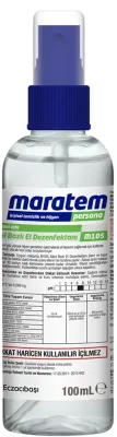 MARATEM M105 ALKOL BAZLI EL DEZENFEKTANI 100 ML 7500109