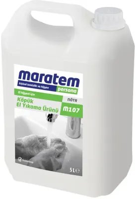 MARATEM M107 KÖPÜK EL YIKAMA ÜRÜNÜ 5L 9225127