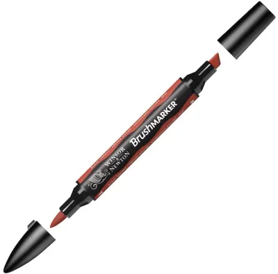 W&amp;N PROMARKER BRUSH KALEM BURNT ORANGE 092 WN-0204092