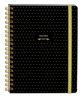 VJ DEFTER SERT KAPAK SPİRALLİ 17x24 Cm. 90 Gr. 96 YP. NOKTALI 123-0053